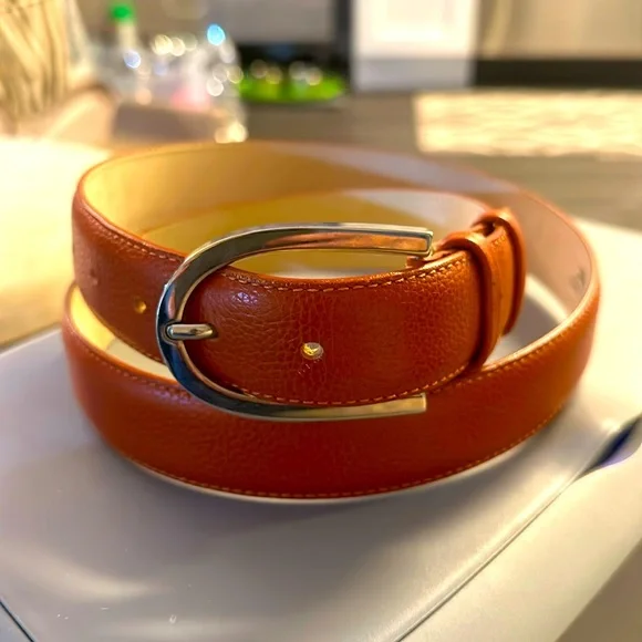Longchamp | Accessories | Longchamp Womens Belt Burnt Orange  display picture 3
